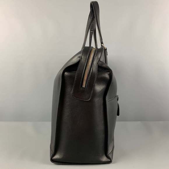 BALLY Black Leather Top Handles Tote Bag - Picture 4 of 11